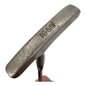 Vintage RG-8/GF Blade Putter Golf Club Mens LH Steel Shaft Perfection Grip 34"